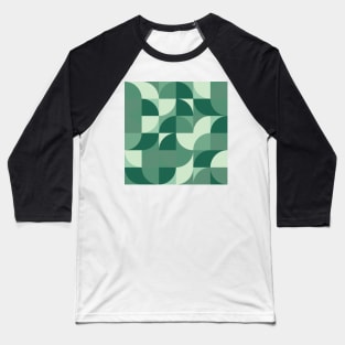 Modern Geometric (Broccoli) Baseball T-Shirt